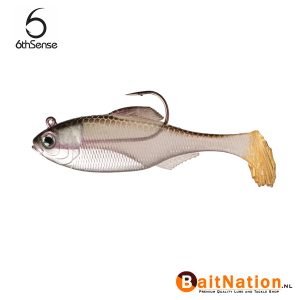 6th Sense Fishing Panorama Swimbait Rigged Ghost Pro Shiner