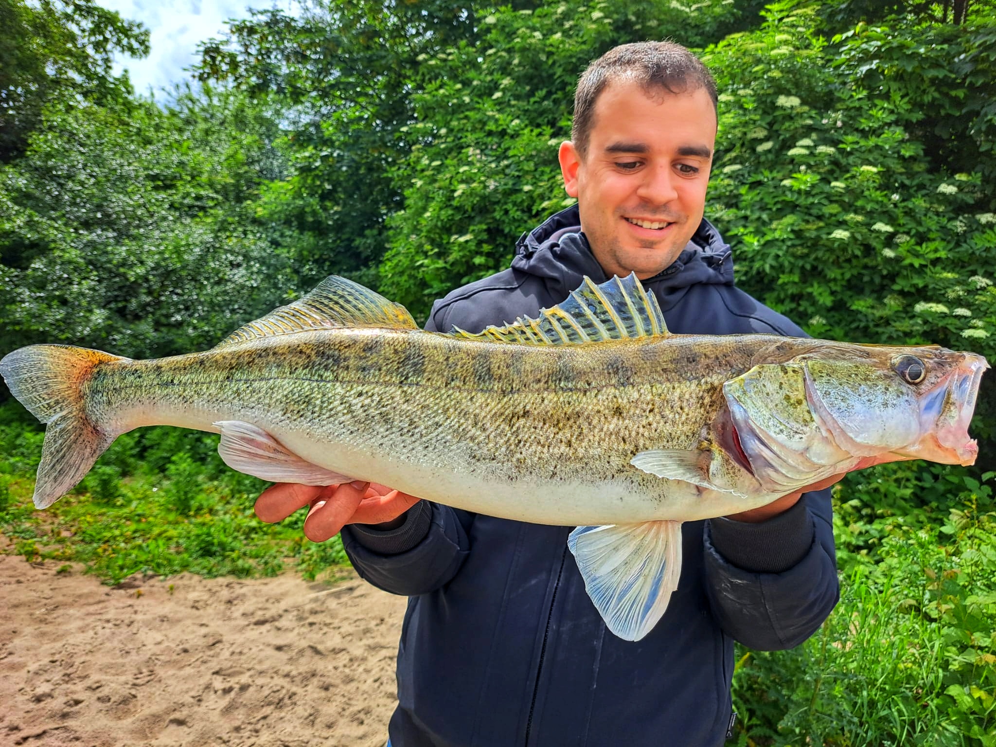 BaitNation snoekbaars vangstfoto
