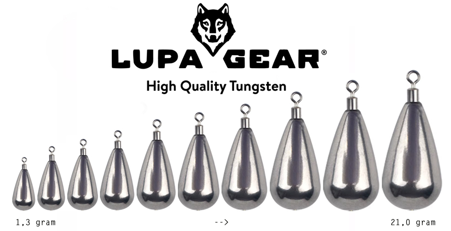 Lupa Gear Tear Free Rig Weights overzicht