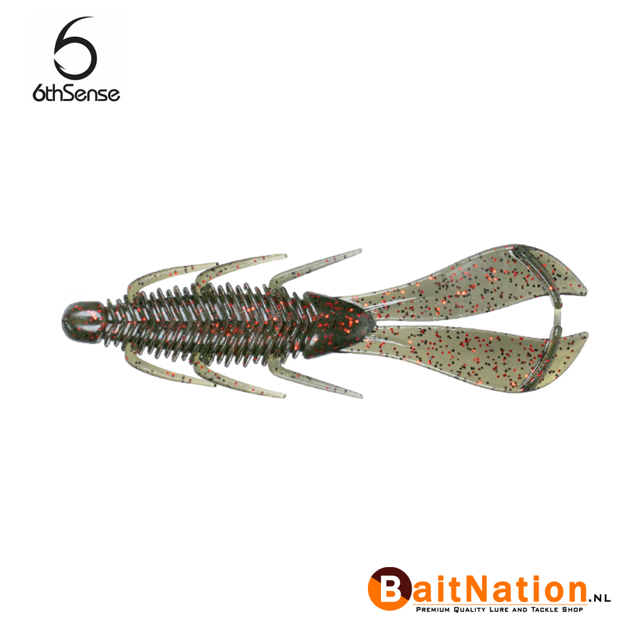 6th Sense Fishing Bodega Craw Darkmelon Red