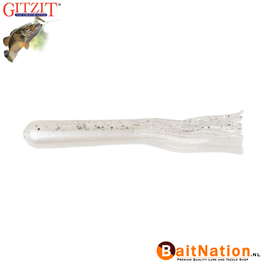 Gitzit IM Tubes White Silver