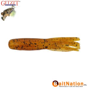 Gitzit Original Fat Tubes Brown Craw