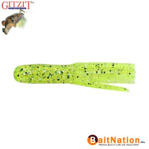 Gitzit Original Fat Tubes Chartreuse Sparkle