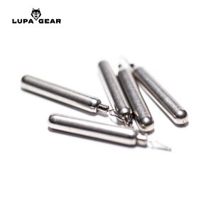 Lupa Gear Tungsten Skinny Dropshot Weight - 1,8 gram (3 st), Naturel