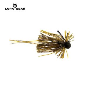 Lupa Gear Skirted Jigs - 7 gram, Green Pumpkin Dark
