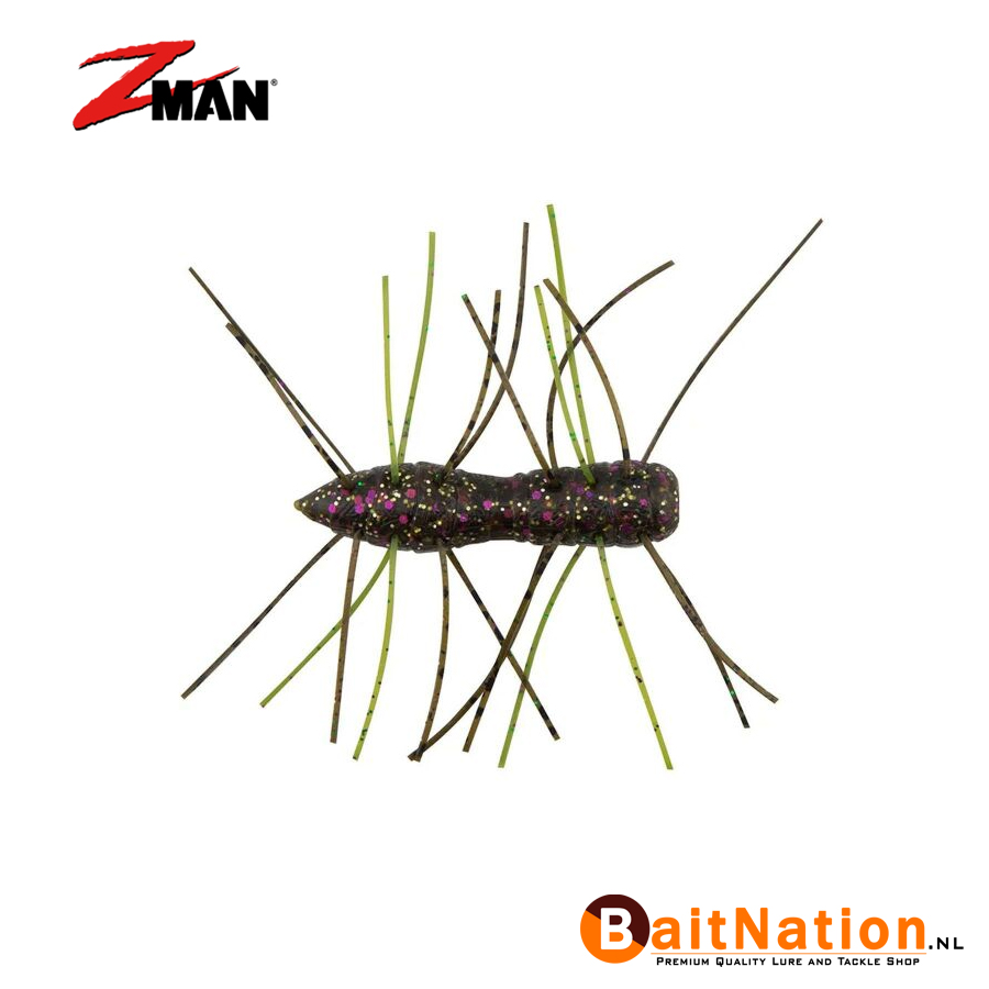 Z Man Fuzzy BugZ Green Pumpkin Goby