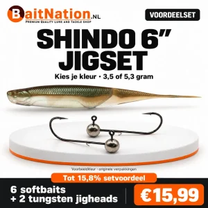 BaitNation Shindo 6 Jigset met inhoud en actieprijs