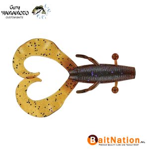Yamamoto Baits Cowboy Dark Green Pumpkin Amber Laminate