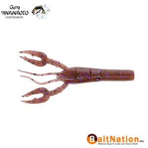 Yamamoto Baits Fat Baby Craw Cinnamon Black & Purple Flake