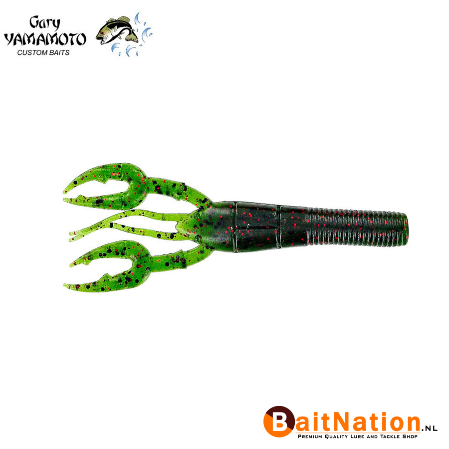 Yamamoto Baits Fat Baby Craw Watermelon Black & Red Flake