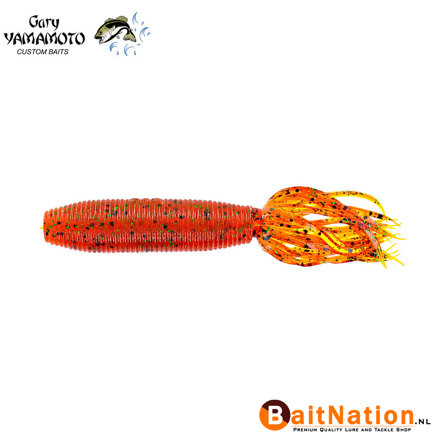 Yamamoto Baits Fat Ika Pumpkin Black & Green Flake