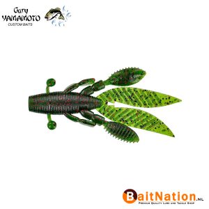 Yamamoto Baits Flappin' hog Watermelon black & Red Flake